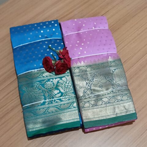 1000 Butta Semi Kanchi Silk